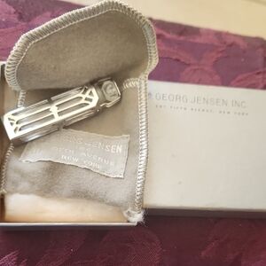 Georg Jensen Silver covered perfume bottle